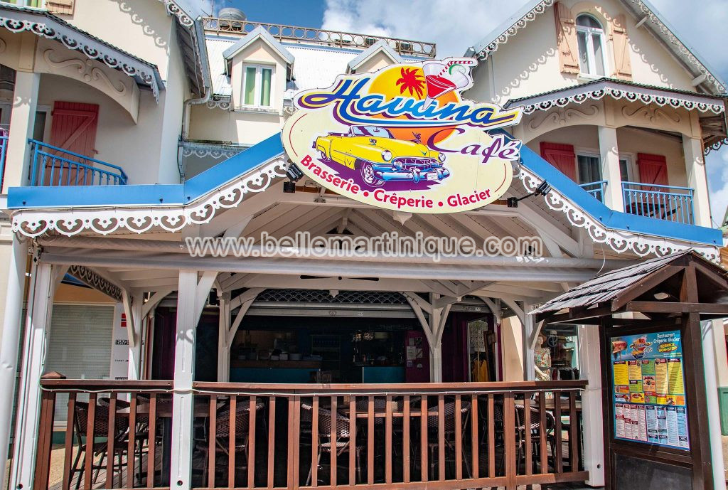 Havana Café - restaurant - pointe du bout - les trois ilets