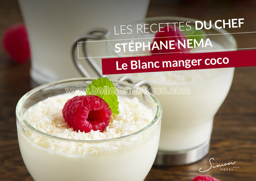 Blanc Manger Coco - Recette par Céline de je-papote.com