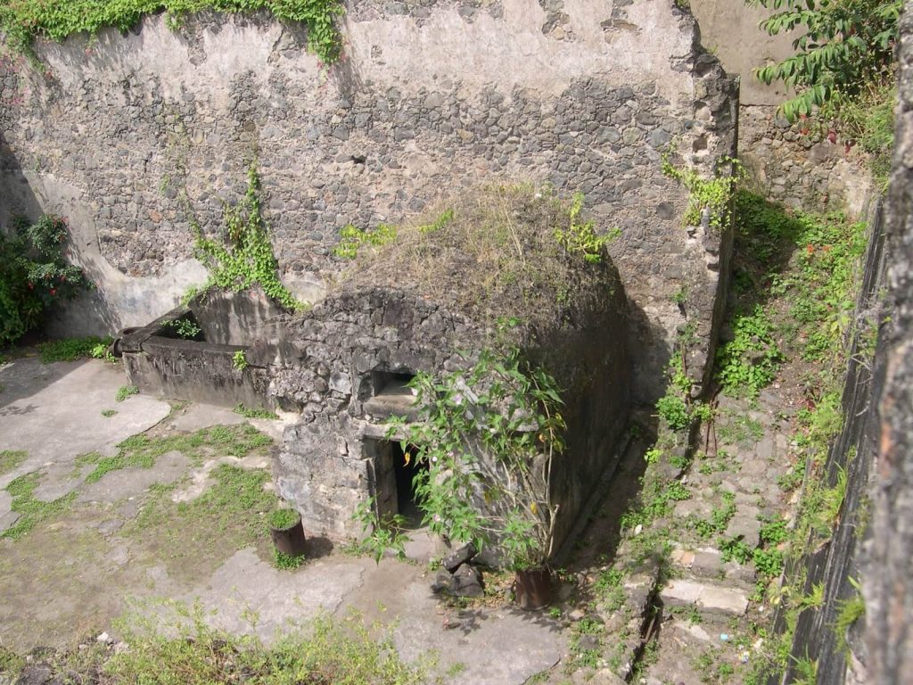 Site touristique Martinique - Cachot de Cyparis