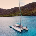 La creole Cata - journée en catamaran - excursion en mer - dauphins tortues - grotte aux chauve souris - les trois ilets - martinique - antilles - caraibes
