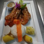 les-tamariniers-retaurant-sainte-anne-martinique-crevettes