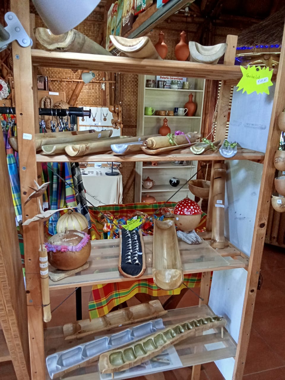La Maison du Bambou - Artisanat - Galerie d'art - Riviere Pilote - Martinique - Antilles - Caraibes