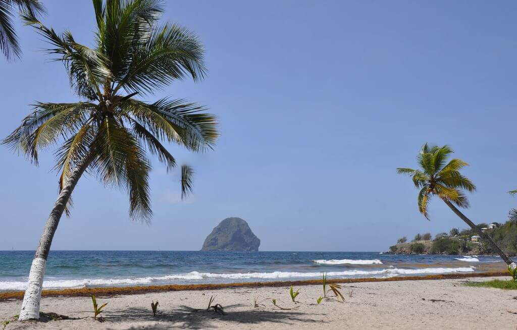 plage-anse-caffard-rocher-diamant-martinique